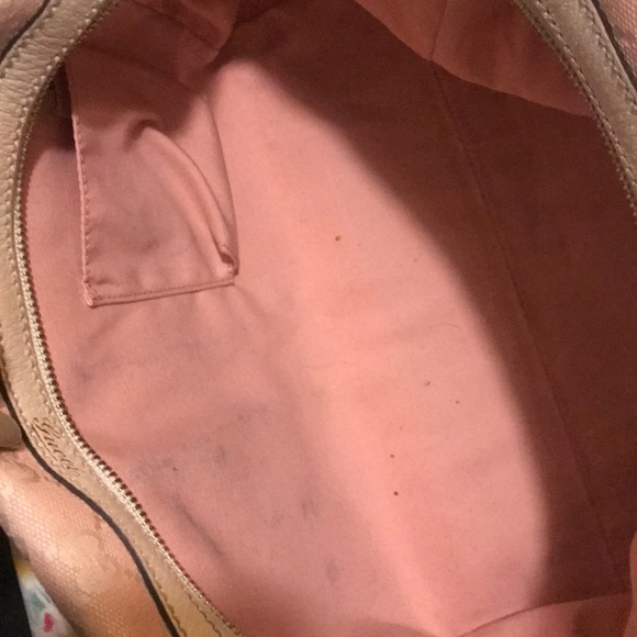 Used authentic Gucci hobo top handle bowling bag - Picture 11 of 16